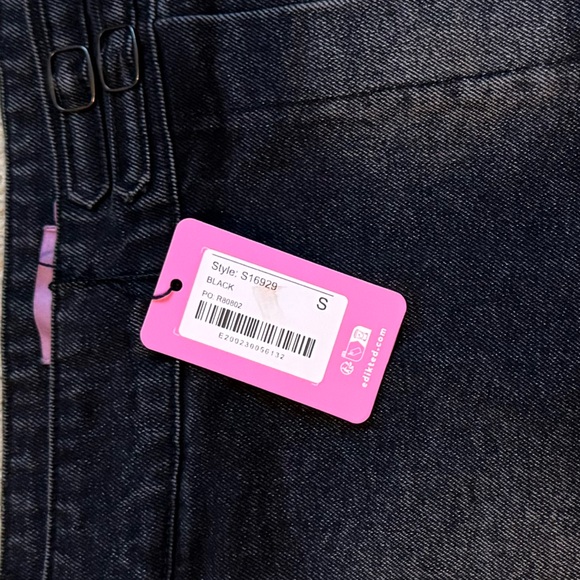 Edikted Asymmetric Denim Wrap Skort.  NWT - Picture 10 of 10